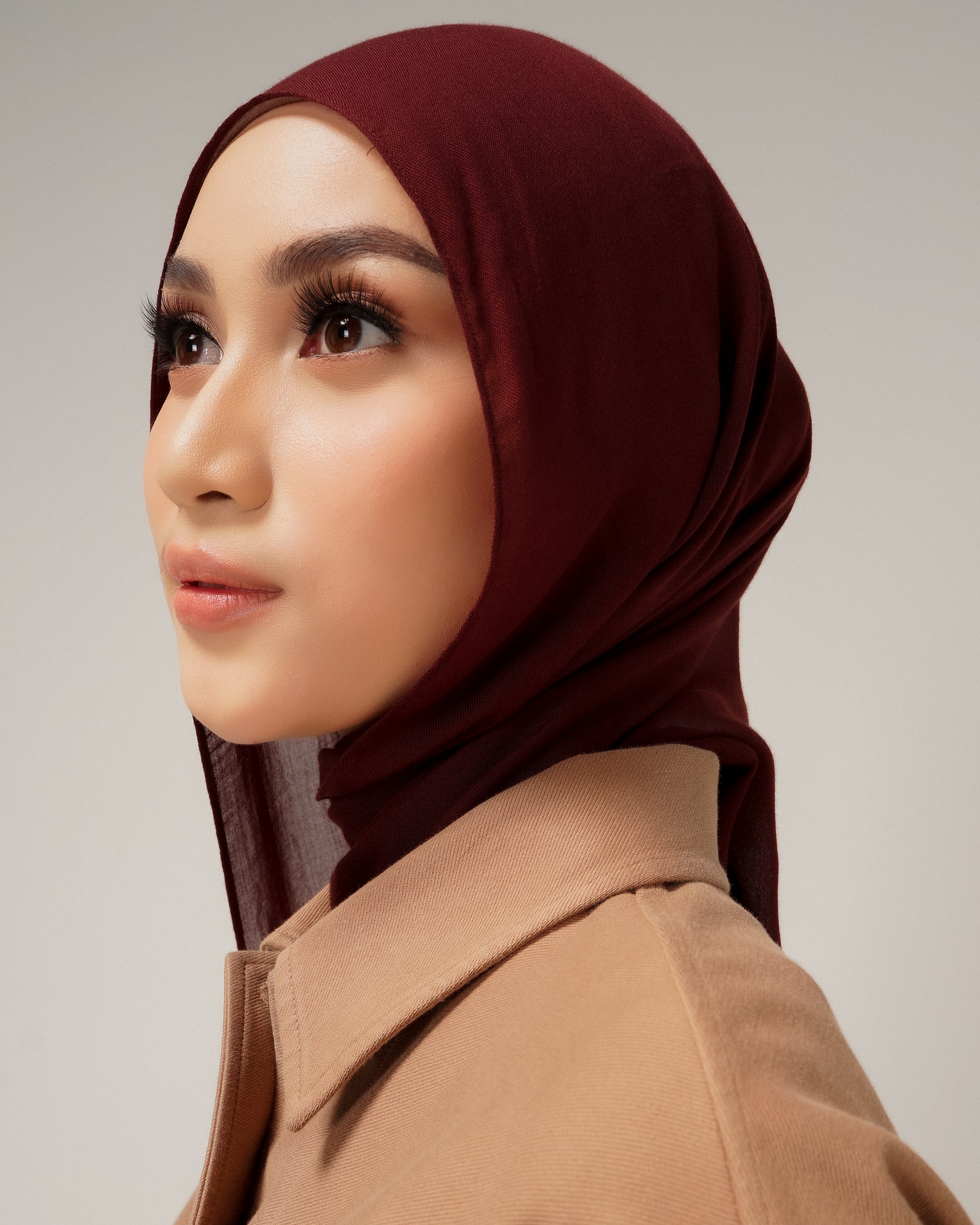 Rhystic RS-01 Scarf Mahogany Red